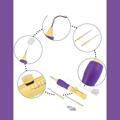 Adjustable punch needle