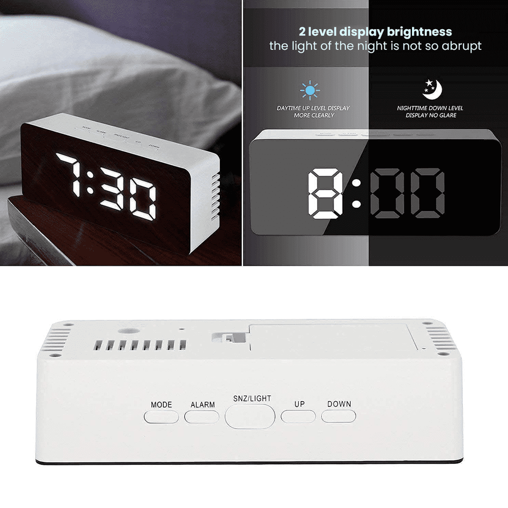 Digital alarm clock,led display clock